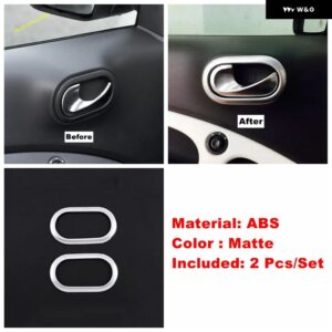 ウィンドウリフト ボタン /ドアボウル パネル /読書灯/ ギア シフト ボックス / エアコン ベントカバー トリム スマート 453 フォーツー 2015 - 2021 - Model D