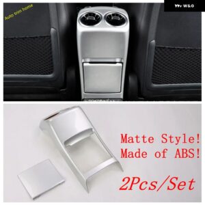 ABS アームレスト ボックス エア アウトレット AC ベント抗キック 装飾 パネル カバー トリム ベンツ Aクラス W177 A200 A220 2019 - 2024 カーアクセサリー - matte