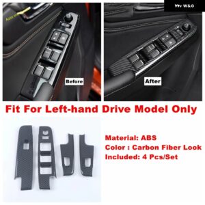 アームレスト ボックス ギアヘッド シフト ウォーターカップ ホルダー ウィドウリフト ボタン エア AC ベント フレーム カバー トリム いすゞ D-MAX 2021 - Model A