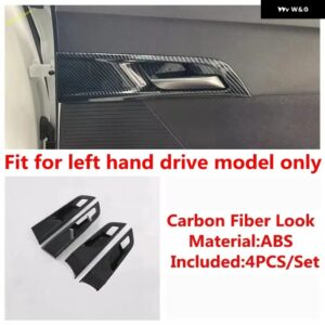 インテリア ウィンドウ スイッチ パネル インナー ドアハンドル ボウルカバー トリム MG 4 EV 2023 2024 装飾 フレーム - For Left Hand Drive4