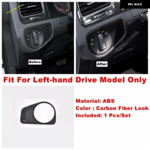 ウィンドウリフト ボタン エア AC コン セントラ イト コントロール パネル カバー トリム VW ゴルフ 7 7.5 MK7 ハッチバック 2014 - 2019 アクセサリー - Model B