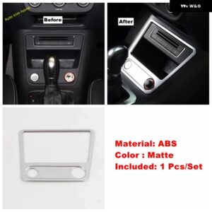 エア AC ベント ドアハンドル ボウル ヘッドライト コントロール パネル ステアリングホイール カバー トリム VW ティグアン MK1 2008 - 2015 - Model H