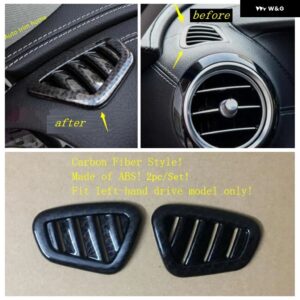 エア AC ベント/ ヘッドランプ ライト/ウォーターカップ ホルダー /シアー調整カバー トリム ベンツ Eクラス W213 2016 - 2021 カーアクセサリー - Model G