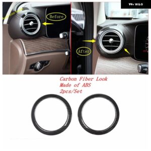 エア AC ベント/ ヘッドランプ ライト/ウォーターカップ ホルダー /シアー調整カバー トリム ベンツ Eクラス W213 2016 - 2021 カーアクセサリー - Model D