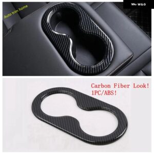 カーボンウィンドウリフト ボタン エア AC ベント ギア シフト ボックス 光 制御 装飾 パネル カバー トリム キャデラック XT4 2019 - 2022 - Model D