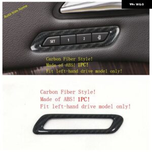 カーボンウィンドウリフト ボタン エア AC ベント ギア シフト ボックス 光 制御 装飾 パネル カバー トリム キャデラック XT4 2019 - 2022 - Model I