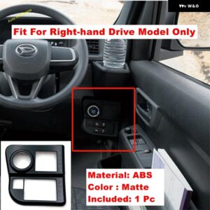 ハザード灯 ランプ 収納 ボックス ドアハンドル ボウル ギア シフト パネル カバー トリム ダイハツ アトレーハイゼット 2022+カーアクセサリー - Model F