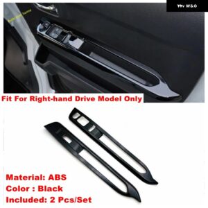 ハザード灯 ランプ 収納 ボックス ドアハンドル ボウル ギア シフト パネル カバー トリム ダイハツ アトレーハイゼット 2022+カーアクセサリー - Model G