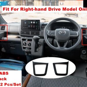 ハザード灯 ランプ 収納 ボックス ドアハンドル ボウル ギア シフト パネル カバー トリム ダイハツ アトレーハイゼット 2022+カーアクセサリー - Model C