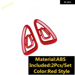 ABS ウィンドウリフト ボタン ヘッドライト ランプ スイッチ ステアリングホイール 装飾 フレーム カバー トリム スマート 1 1 2023 2024 カーアクセサリー - Small AC Outlet b