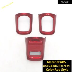 ABS ウィンドウリフト ボタン ヘッドライト ランプ スイッチ ステアリングホイール 装飾 フレーム カバー トリム スマート 1 1 2023 2024 カーアクセサリー - Steering Wheel a