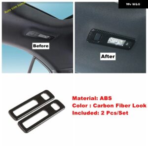 エア アウトレット AC ベントウィンドウリフト ボタン ギア シフト ボックス ドアハンドル ボウルカバー トリム ベンツ Aクラス W177 A200 A220 2019 - 2024 - Model F