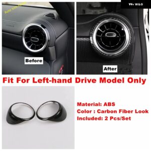 エア アウトレット AC ベントウィンドウリフト ボタン ギア シフト ボックス ドアハンドル ボウルカバー トリム ベンツ Aクラス W177 A200 A220 2019 - 2024 - Model H