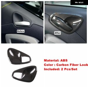 ダッシュボード エア AC ベント ギア シフト コントロール パネル ドアハンドル ボウルカバー トリム スマートフォーツー 451 2009 - 2015 カーアクセサリー - Model E