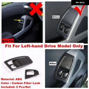 ダッシュボード エア AC ベント ギア シフト コントロール パネル ドアハンドル ボウルカバー トリム スマートフォーツー 451 2009 - 2015 カーアクセサリー - Model A