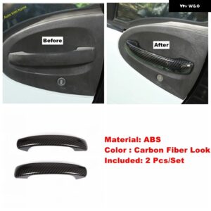 ダッシュボード エア AC ベント ギア シフト コントロール パネル ドアハンドル ボウルカバー トリム スマートフォーツー 451 2009 - 2015 カーアクセサリー - Model B