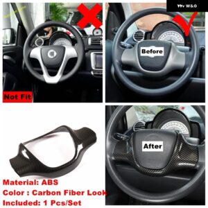 ダッシュボード エア AC ベント ギア シフト コントロール パネル ドアハンドル ボウルカバー トリム スマートフォーツー 451 2009 - 2015 カーアクセサリー - Model C