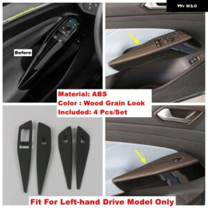 ステアリングホイール /ウィンドウリフト ボタン / エアベント ACコンセント/ウォーターカップ ホルダー カバー トリム VW ID.4 ID4 2021 - - Model A