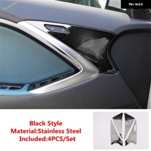 インテリア ドア スピーカー オーディオ スピーカー カバー トリム MG 7 MG7 2023 2024 2025 ステンレス フレーム - Model E