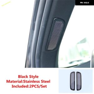 インテリア ドア スピーカー オーディオ スピーカー カバー トリム MG 7 MG7 2023 2024 2025 ステンレス フレーム - Model I