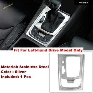 シルバー ダッシュボード ドア スピーカー ウィンドウリフト エアベント AC アウトレット ギア シフト ヘッドカバー トリム シュコダ コディアック2017 - - Gear Box