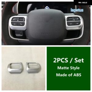 エアベント 装飾 フレーム / ステアリングホイール / ギア シフト ヘッド/ウィンドウリフト ボタン カバー トリム シトロエン C5 エアクロス 2018 - 2024 - Model D