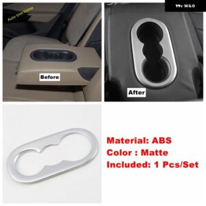 ABS マット アームレスト ボックス /ウィンドウリフト ボタン /エア AC アウトレット ベント/ウォーターカップ ホルダー パネル カバー トリム VW ID.4 ID4 - Model E