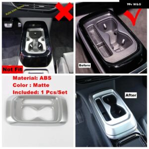 ABS マット アームレスト ボックス /ウィンドウリフト ボタン /エア AC アウトレット ベント/ウォーターカップ ホルダー パネル カバー トリム VW ID.4 ID4 - Model G