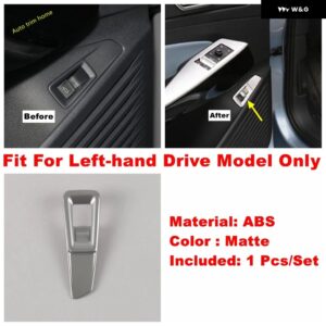 ABS マット アームレスト ボックス /ウィンドウリフト ボタン /エア AC アウトレット ベント/ウォーターカップ ホルダー パネル カバー トリム VW ID.4 ID4 - Model H