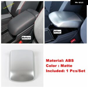 ABS マット アームレスト ボックス /ウィンドウリフト ボタン /エア AC アウトレット ベント/ウォーターカップ ホルダー パネル カバー トリム VW ID.4 ID4 - Model C