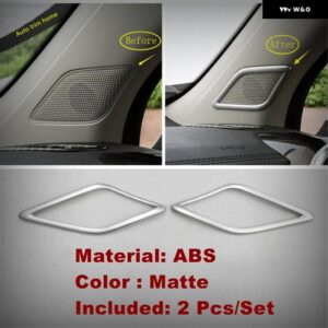 ウィンドウリフト ボタン / ヘッドライト ランプ / ピラー A スピーカー / エアコン 吹き出し口 AC ベントカバー トリム MG ZS EV 2018 - 2023 - Model E