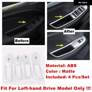 ウィンドウリフト ボタン / ヘッドライト ランプ / ピラー A スピーカー / エアコン 吹き出し口 AC ベントカバー トリム MG ZS EV 2018 - 2023 - Model G