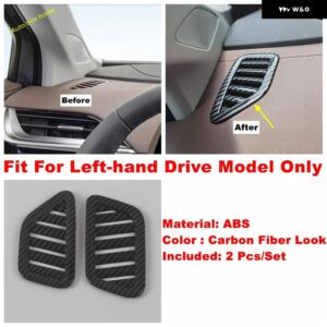 ウィンドウリフト ボタン / ヘッドライト コントロール パネル / ステアリングホイール / エアコン ACベントカバー トリム VW ID.6 ID6 2022 - 2024 - Model G