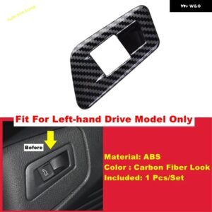 ウィンドウリフト ボタン / ヘッドライト コントロール パネル / ステアリングホイール / エアコン ACベントカバー トリム VW ID.6 ID6 2022 - 2024 - Model F