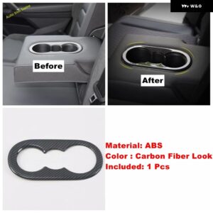 水カップ ホルダー ドア スピーカー 窓リフト ボタン エア アウトレット AC ベント 装飾 フレーム カバー トリム VW ティグアン MK2 2016 - 2023 - Model F