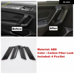 水カップ ホルダー ドア スピーカー 窓リフト ボタン エア アウトレット AC ベント 装飾 フレーム カバー トリム VW ティグアン MK2 2016 - 2023 - Model J