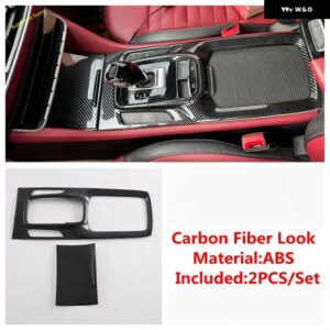 ABS ウィンドウリフト ドアハンドル ボウル ギア シフト パネル ステアリングホイール カバー トリム MG HS/HS プラグイン 2020 - 2024 カーアクセサリー - Model B