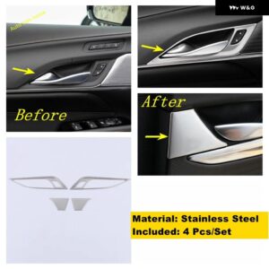 ギア シフト ボックス /ウォーターカップ ホルダー /ウィンドウリフト ボタン /エアACベント/ ドアハンドル ボウルカバー トリム キャデラック CT4 2020 - - Inner door bowl