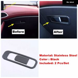 ウィンドウリフト ボタン ピラー Aエア アウトレット ACベント 装飾 フレーム グローブ ボックス カバー トリム MG HS / HSプラグイン2020 - - Model D