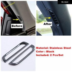 ウィンドウリフト ボタン ピラー Aエア アウトレット ACベント 装飾 フレーム グローブ ボックス カバー トリム MG HS / HSプラグイン2020 - - Model A