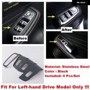 ウィンドウリフト ボタン ピラー Aエア アウトレット ACベント 装飾 フレーム グローブ ボックス カバー トリム MG HS / HSプラグイン2020 - - Model B