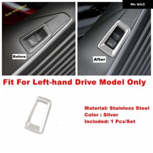 ウォーターカップ ホルダー /ライト スイッチ / トランク ドア ボタン /エア アウトレット ACベント 装飾 フレーム カバー トリム VW ID.4 ID4 2021 - 2024 - Model E