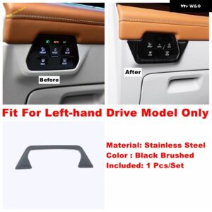 ダッシュボード エア AC ベントウィンドウリフト ボタン ヘッドランプ トランク コントロール パネル カバー トリム VW アトラス TERAMONT 2021 2022 - Model E