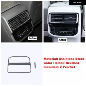 ダッシュボード エア AC ベントウィンドウリフト ボタン ヘッドランプ トランク コントロール パネル カバー トリム VW アトラス TERAMONT 2021 2022 - Model F