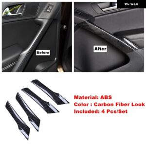 インナー ドアハンドル ボウル 装飾 フレーム 内側ドアドアシルカバー トリム VW ティグアン MK1 2008 - 2015 カーアクセサリー - Model C