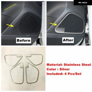 ウィンドウリフト ボタン バックミラー ヘッドライト 調整 スイッチ 装飾 フレーム カバー トリム MG ZS EV 2018-2023 カーアクセサリー - Model E