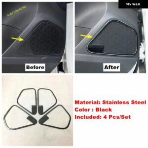 ウィンドウリフト ボタン バックミラー ヘッドライト 調整 スイッチ 装飾 フレーム カバー トリム MG ZS EV 2018-2023 カーアクセサリー - Model B