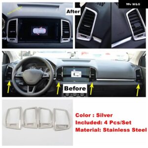 SKODA KAROQ 2018 - 2022 ウィンドウリフト スイッチ ボタン / ギア シフト ボックス / スピーカー / エアコン アウトレット AC ベントカバー トリム - Dashboard