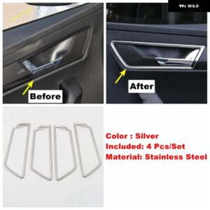 SKODA KAROQ 2018 - 2022 ウィンドウリフト スイッチ ボタン / ギア シフト ボックス / スピーカー / エアコン アウトレット AC ベントカバー トリム - Door Handle Bowl