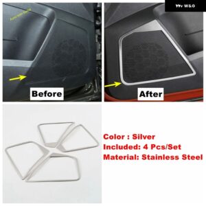 SKODA KAROQ 2018 - 2022 ウィンドウリフト スイッチ ボタン / ギア シフト ボックス / スピーカー / エアコン アウトレット AC ベントカバー トリム - Door Speaker